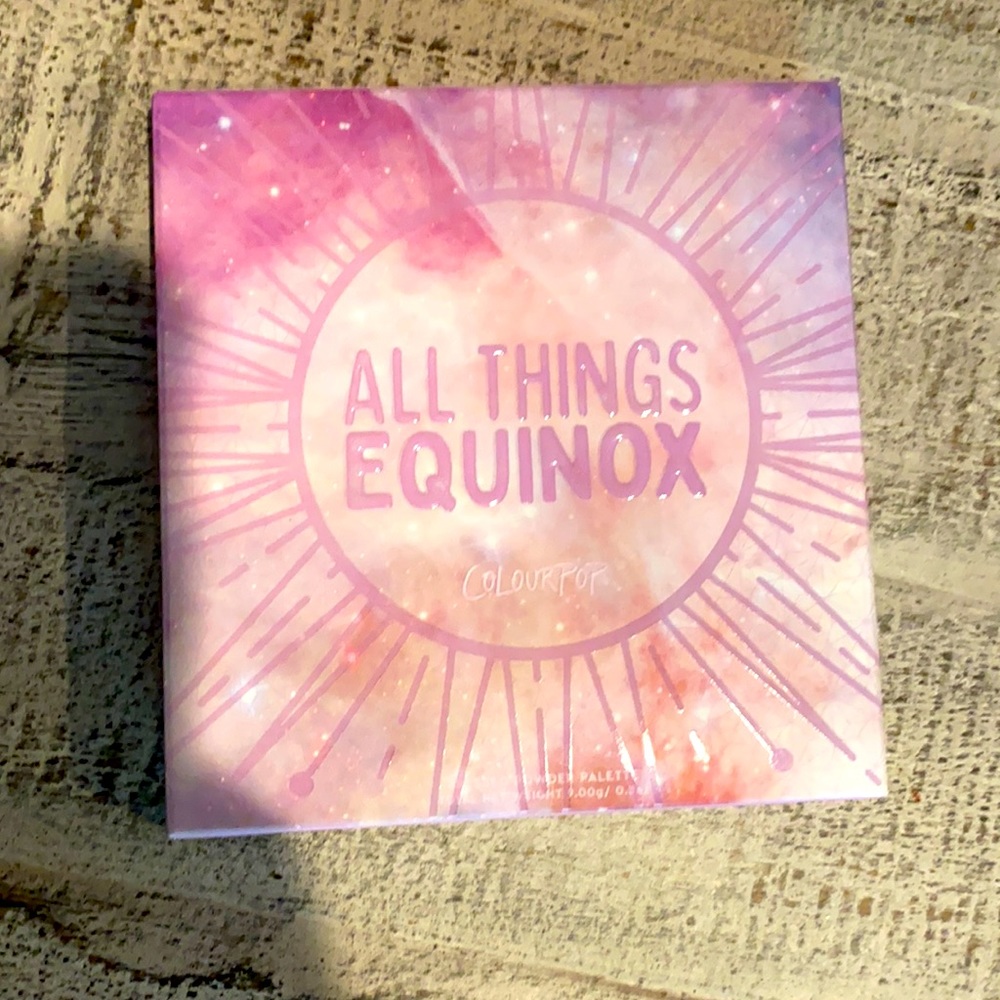 COPY - Brand new color pop eye shadow pallet